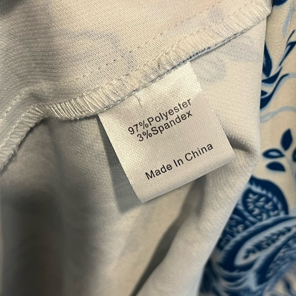 Tuckernuck Daphne Dress Chintz Toile Floral Bow Ruffle Neck Swing Mini LIKE NEW - Picture 8 of 9